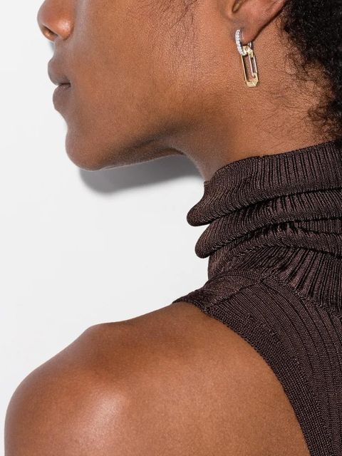 EÉRA 18kt yellow gold Chiara diamond-embellished earring