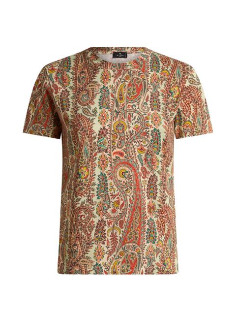 ETRO paisley T-shirt - Neutrals - zdjęcie produktu nr 1
