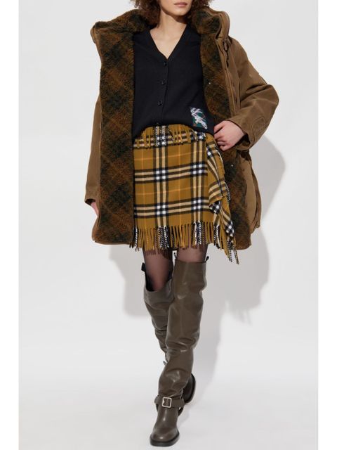 Burberry wool V-neck cardigan - Black - zdjęcie produktu nr 2