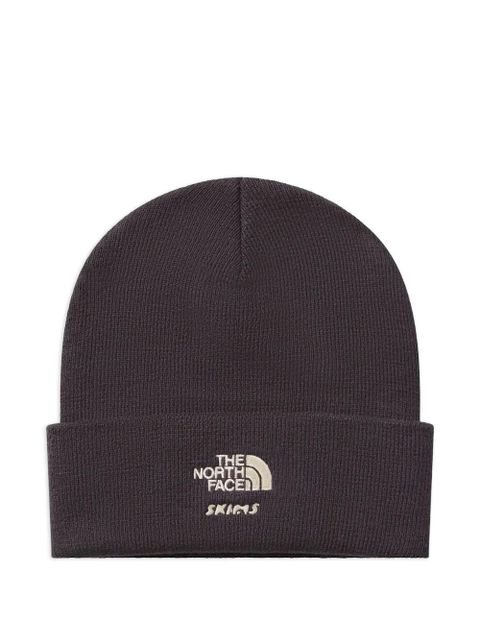 Skims x The North Face logo-embroidered beanie hat - Black - zdjęcie produktu nr 1