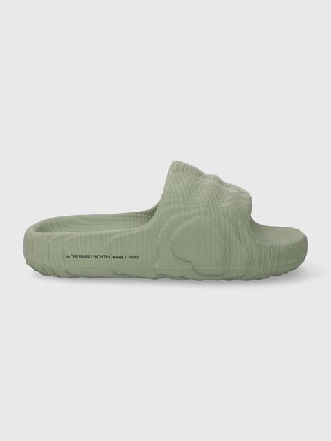 adidas Originals Adilette 22 klapki kolor zielony IG8264 - zdjęcie produktu nr 1