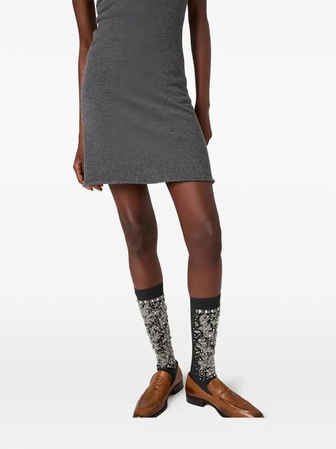 Miu Miu cashmere tank dress - Grey