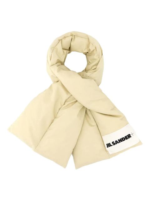 Jil Sander quilted scarf - Neutrals - zdjęcie produktu nr 1
