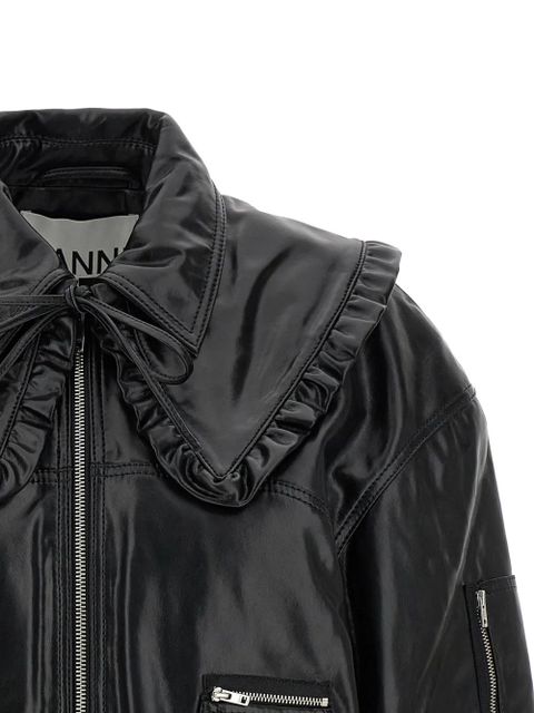 GANNI 7093 Future bomber jacket - Black