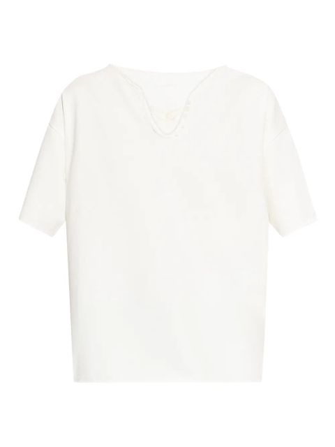 Zadig&Voltaire Meg V-neck T-shirt - White - zdjęcie produktu nr 1