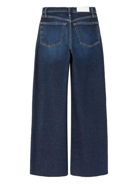 RE/DONE high-rise wide-leg jeans - Blue