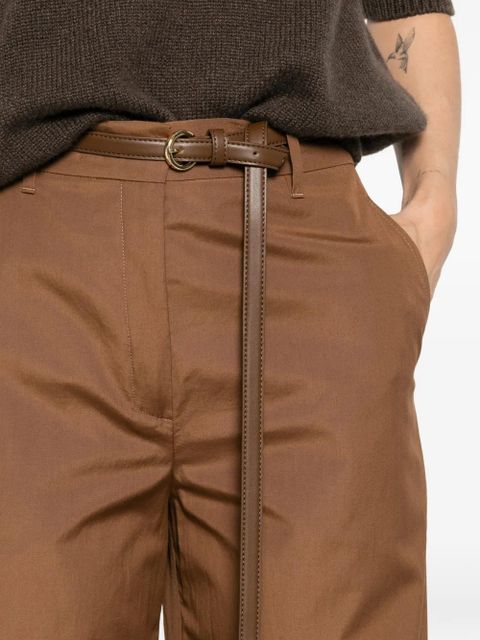 Max Mara belt-loops trousers - Brown