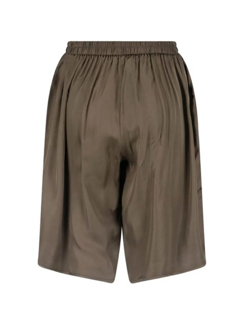 The Frankie Shop Nelis satin shorts - Green - zdjęcie produktu nr 2