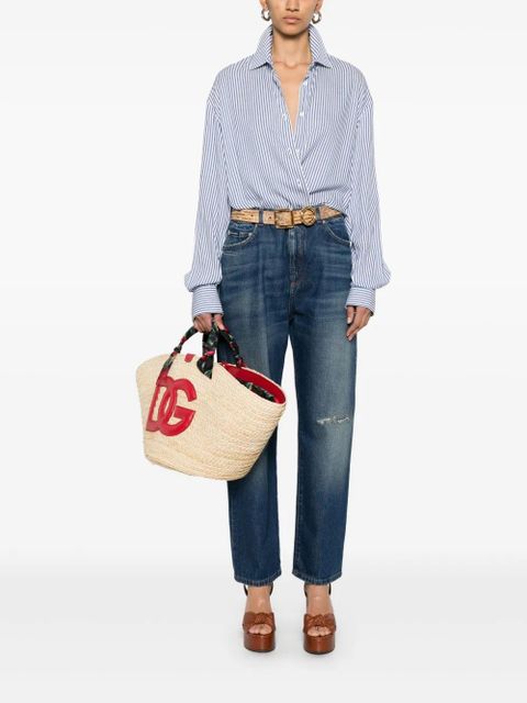 Dolce & Gabbana distressed jeans - Blue