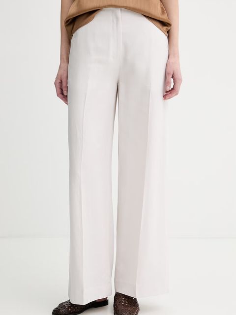 Calvin Klein spodnie damskie z lyocellem - zdjęcie produktu nr 1