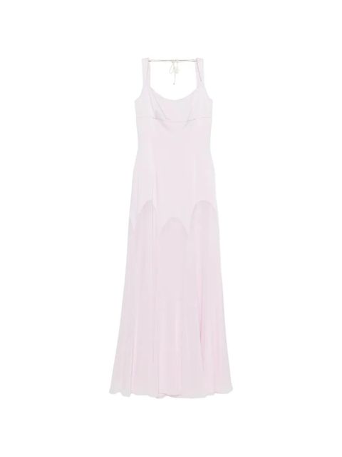 Alexander McQueen scoop-neck maxi dress - Pink - zdjęcie produktu nr 1