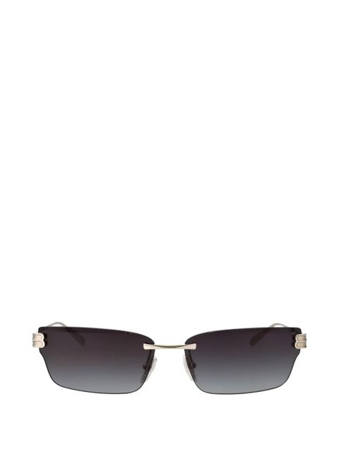 Balenciaga BB0487S rimless sunglasses - Grey - zdjęcie produktu nr 1