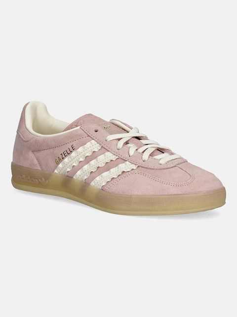 adidas Originals sneakersy zamszowe Gazelle Indoor damskie kolor różowy JS1413 - zdjęcie produktu nr 1