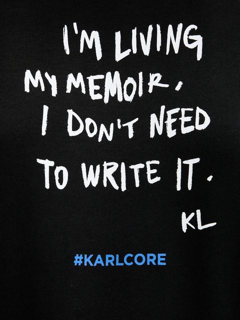 Karl Lagerfeld Jeans t-shirt bawełniany damski kolor czarny A4W17009