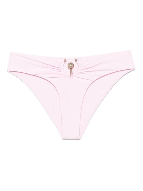 Christopher Esber Ruched Orbit bikini bottom - Pink - zdjęcie produktu nr 1