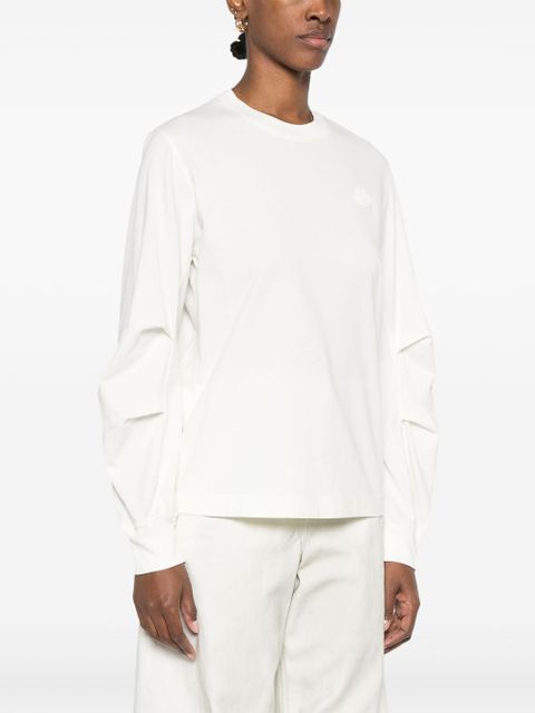 Moncler logo-patch T-shirt - White