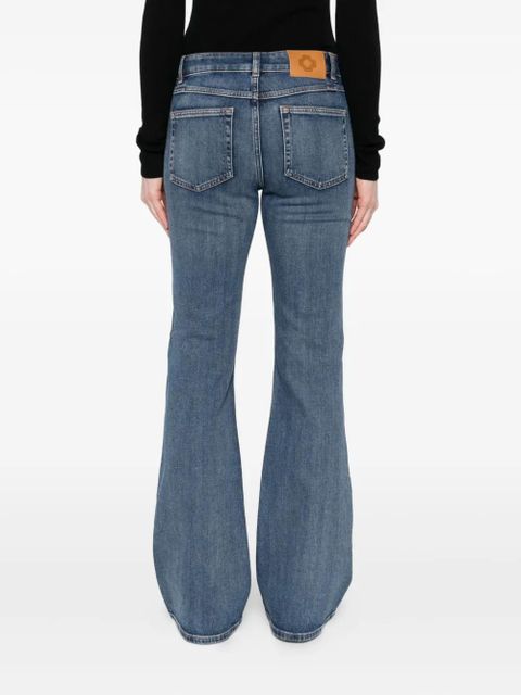 Maje zip-pocket jeans - Blue