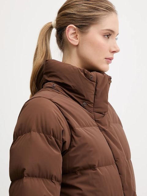Columbia kurtka puchowa Amaze Puff kolor brązowy zimowa 2134894