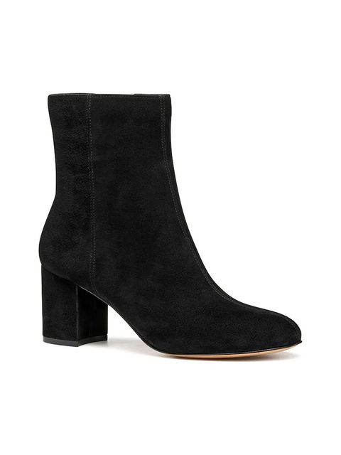 Geox botki zamszowe D VIRNILISA 65 damskie kolor czarny na słupku D56YYE 000ZT C9999