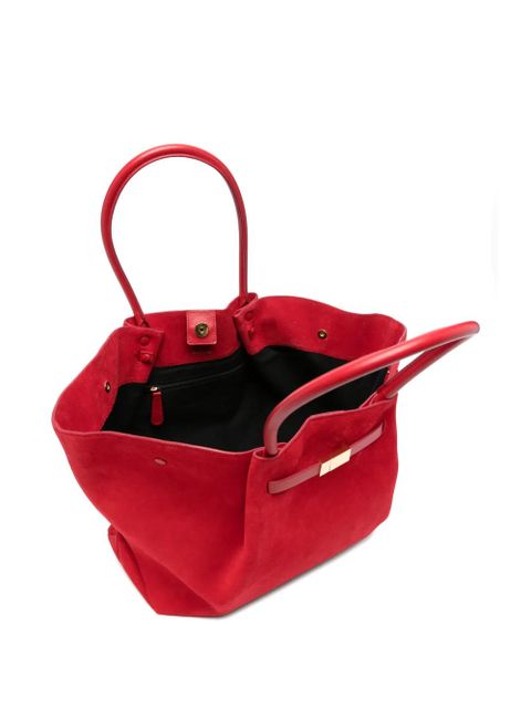 DeMellier The New York suede shoulder bag - Red