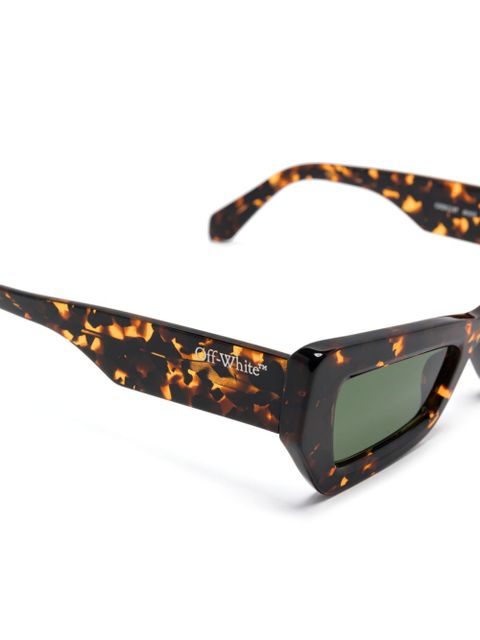 Off-White Eyewear Aurora sunglasses - Brown