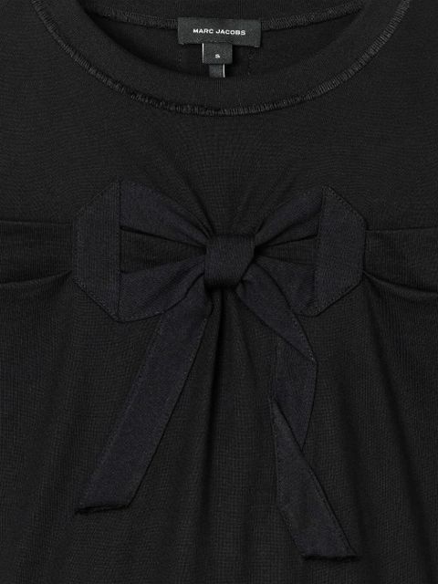 Marc Jacobs bow midi dress - Black