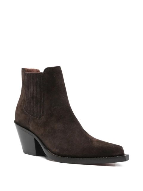 Paris Texas pointed suede boots - Brown - zdjęcie produktu nr 2