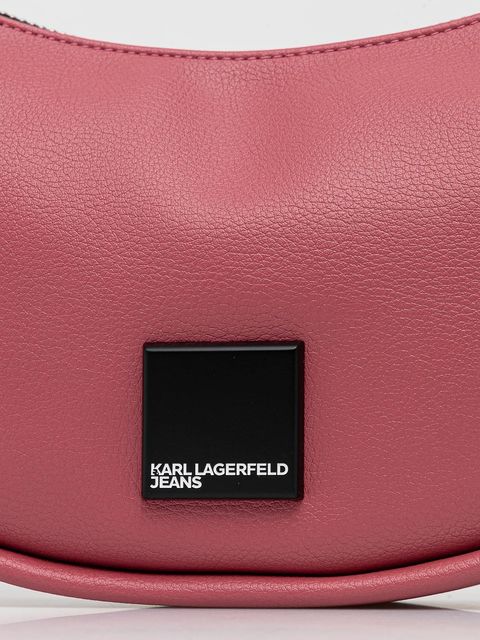 Karl Lagerfeld Jeans torebka kolor różowy A3W30206