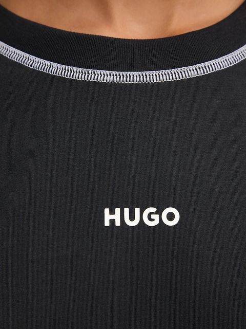 HUGO piżama damska kolor czarny 50543530