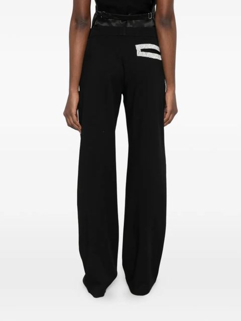 Coperni taped tailored trousers - Black
