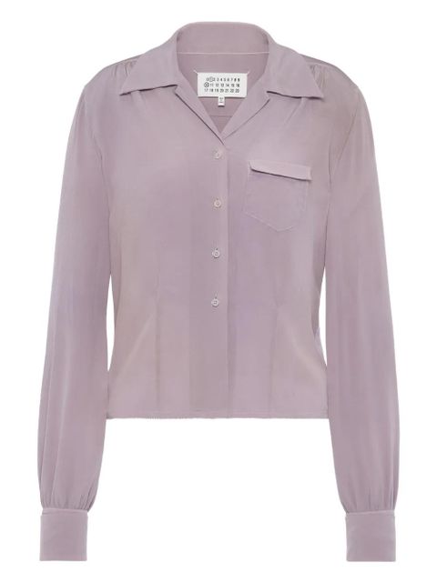 Maison Margiela long-sleeve pocket shirt - Pink - zdjęcie produktu nr 1