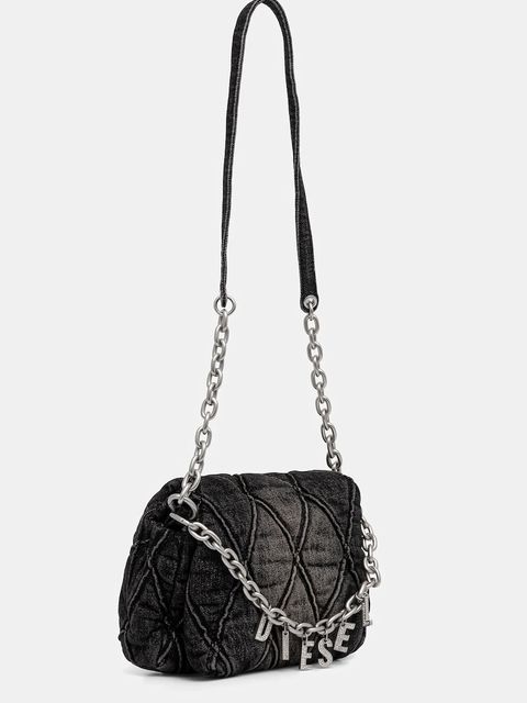Diesel torebka jeansowa CHARM-D CHARM-D kolor czarny X09597.P6330 - zdjęcie produktu nr 2