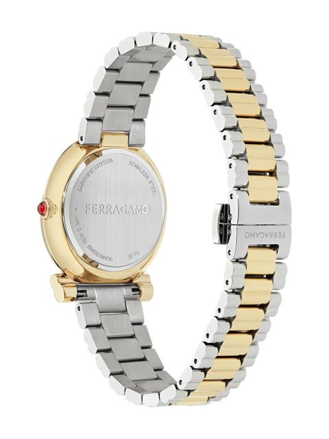 Ferragamo Gancini Twisted 28mm - Grey