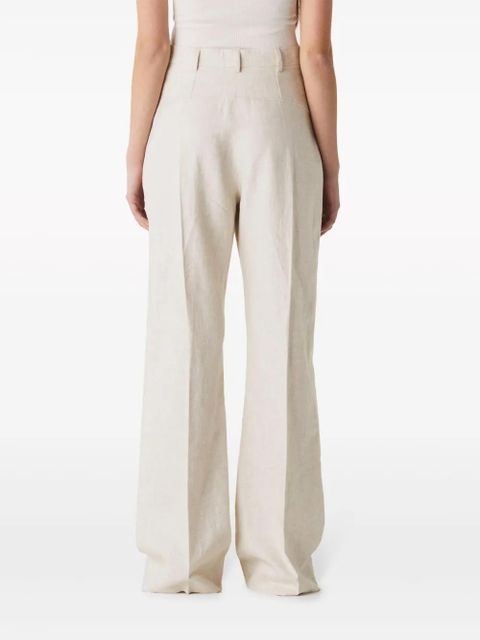 Jacquemus Sauge flared trousers - Neutrals