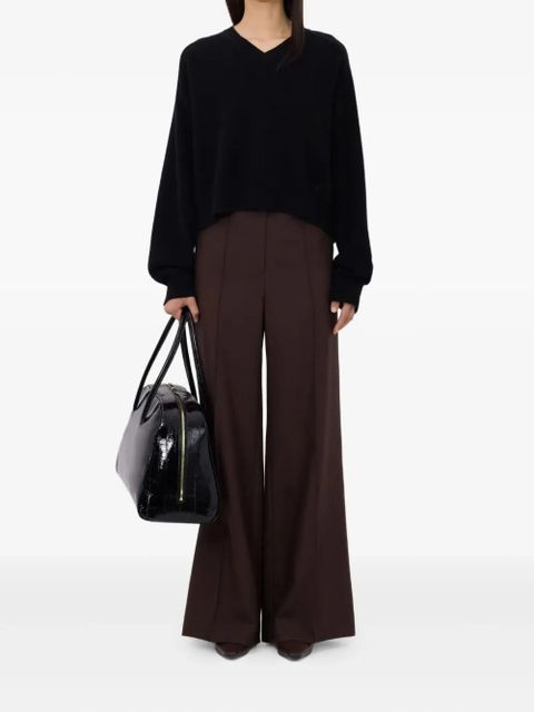 LouLou de Saison cashmere top - Black - zdjęcie produktu nr 2