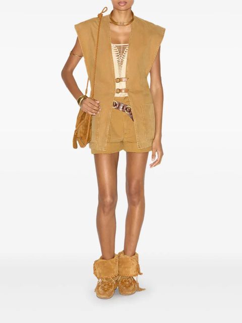 ISABEL MARANT Falila waistcoat - Brown