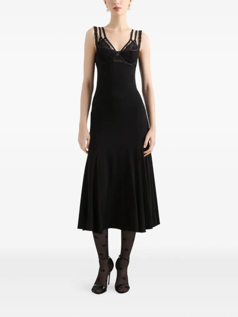 Dolce & Gabbana DNA organza godet dress - Black - zdjęcie produktu nr 2