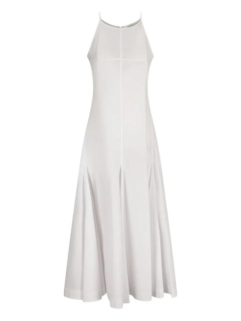 Sportmax halterneck flared dress - White - zdjęcie produktu nr 1