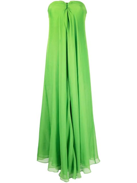 Cult Gaia Janelle strapless gown - Green - zdjęcie produktu nr 1