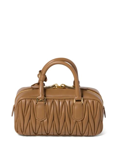 Miu Miu Arcadie tote bag - Brown - zdjęcie produktu nr 2