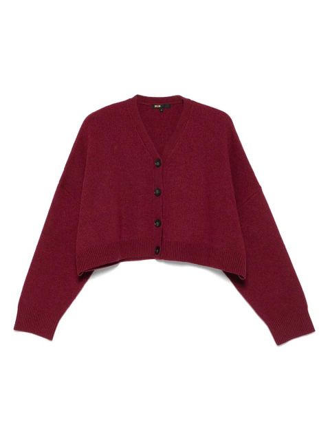 Maje cropped cardigan - Red - zdjęcie produktu nr 1
