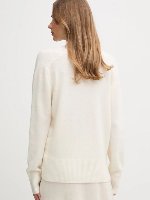 United Colors of Benetton sweter damski kolor beżowy lekki 11CZD10FD