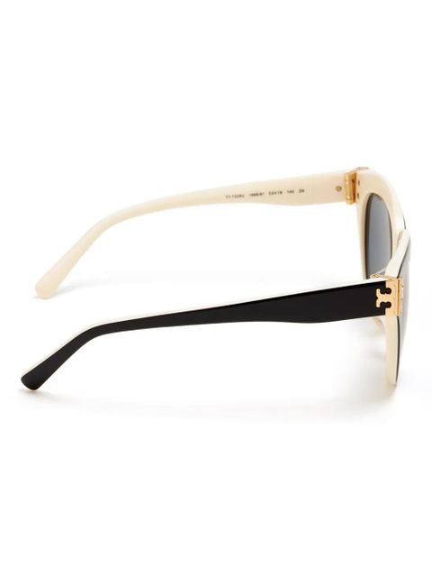Tory Burch cat-eye sunglasses - Black - zdjęcie produktu nr 2