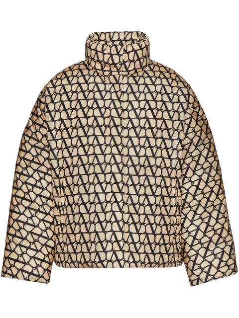 Valentino Garavani Toile Iconographe down jacket - Neutrals