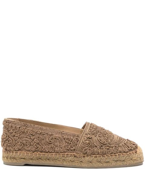 ETRO embroidered espadrilles - Neutrals - zdjęcie produktu nr 1