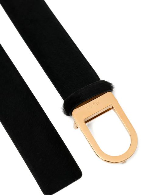 KHAITE leather belt - Black - zdjęcie produktu nr 2