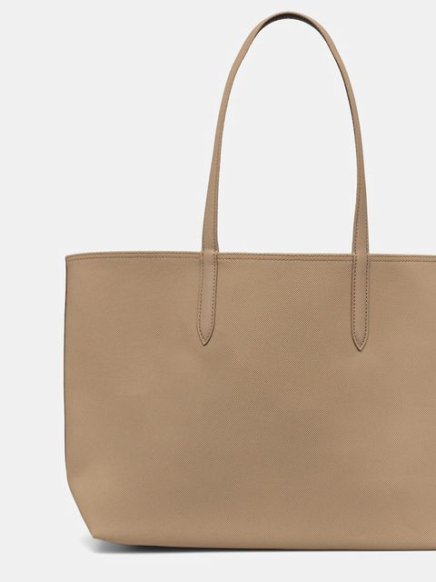 Lacoste torebka kolor beżowy NF2142AA