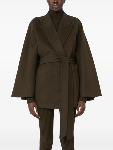 Max Mara belted coat - Green - zdjęcie produktu nr 1