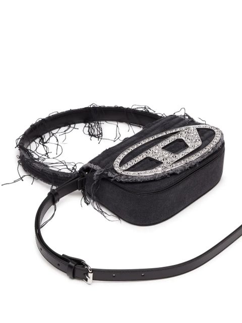 Diesel 1DR canvas shoulder bag - Black - zdjęcie produktu nr 2