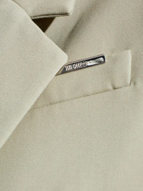 The Attico single-breasted blazer - Neutrals